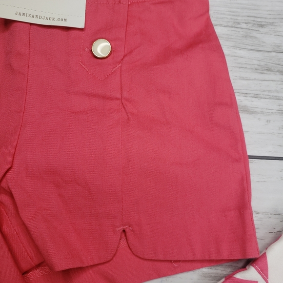 New Janie & Jack Baby Girl Shorts Pink 12-18mos - Picture 5 of 7
